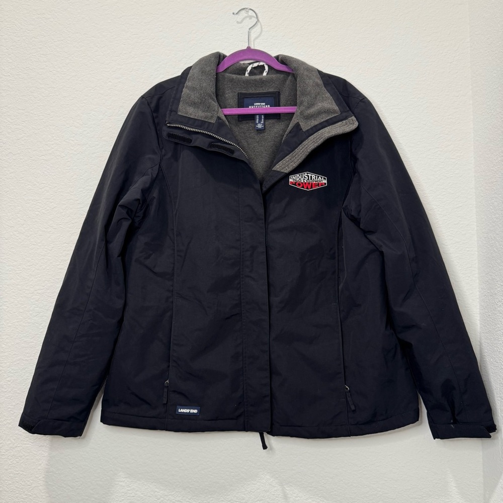 Lands’ End Men’s XL Soft Shell Jacket Fleece Lined